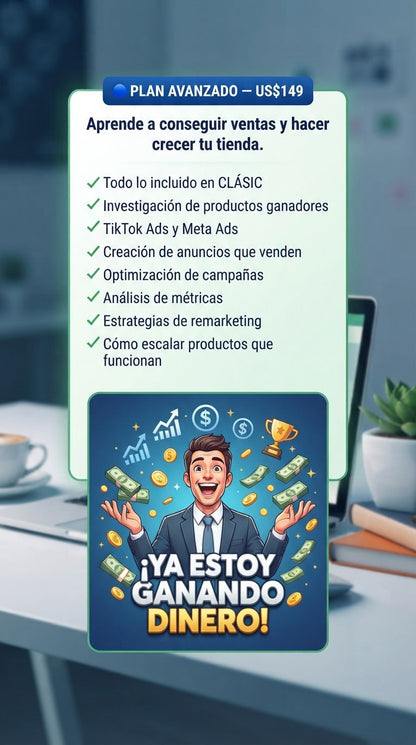 🔵 PLAN AVANZADO GANA DINERO DESDE CASA